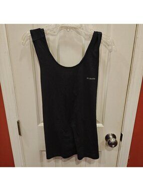 NWT Columbia Magnolia Springs Tank Top Womens XL Black Omni-Shade Activewear